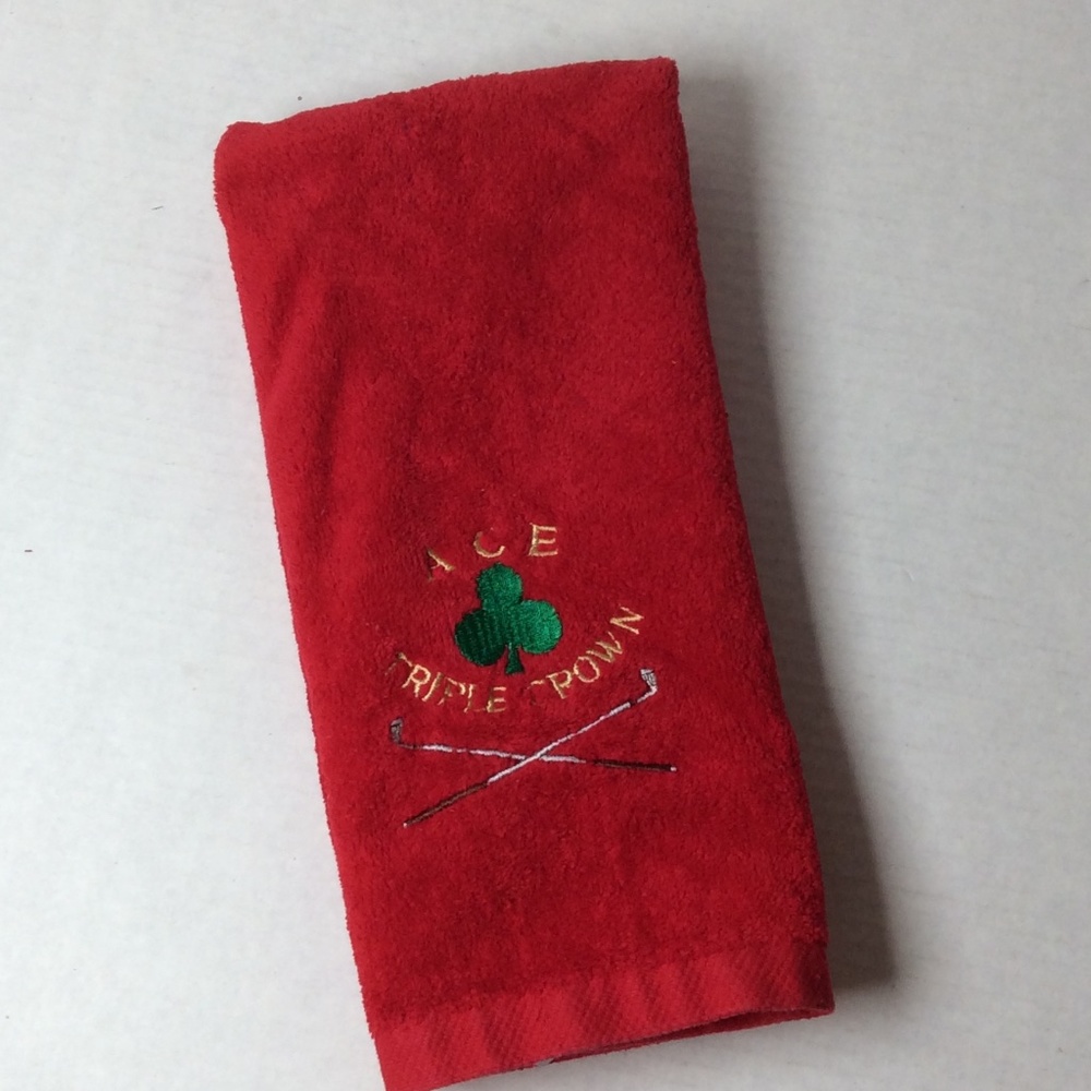 Cannon Royal Family Ace Triple Golf Towel Embroidered